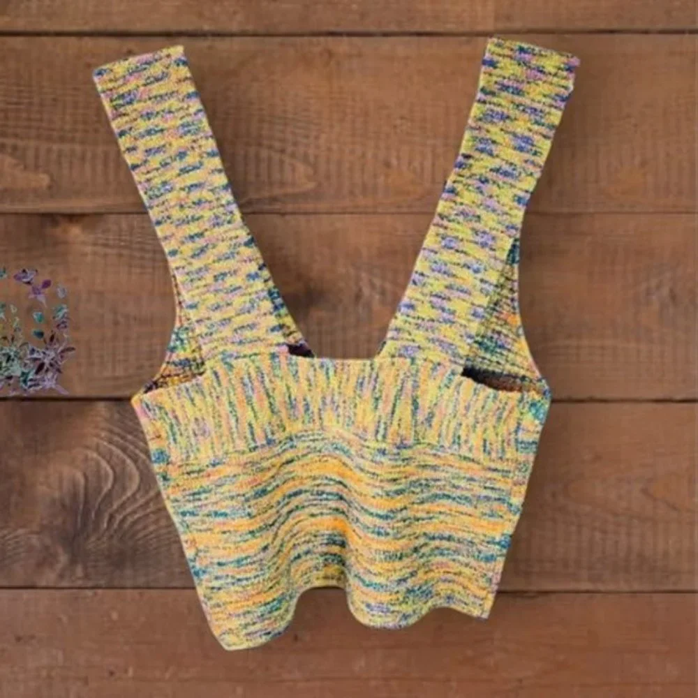 Urban Outfitters psychedelic knit top- Size S - Picture 2 of 6